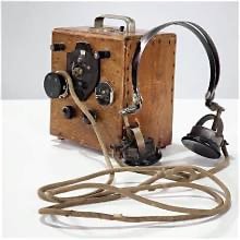 Vintage field radio for repair